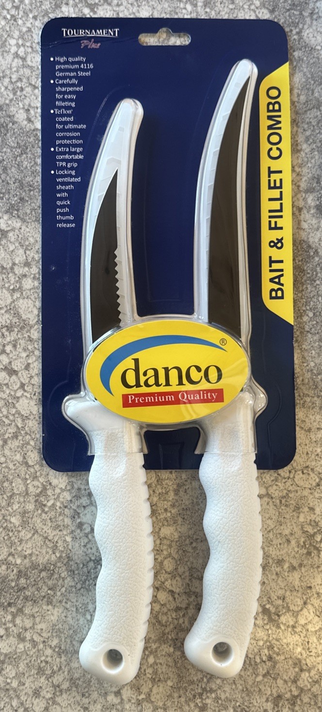 Danco Bait And Filet Knife Combo With Sheaths