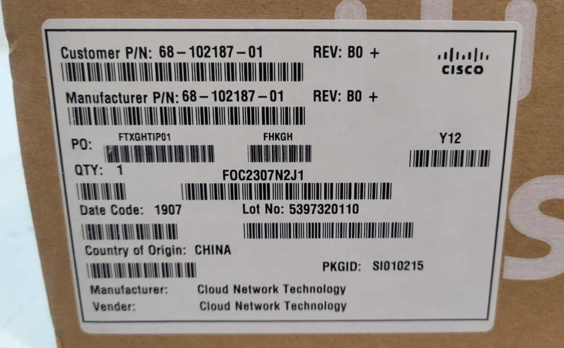 Cisco Webex Room Kit Mini / TTC7-26 / 68-102187-01 - New Open Box