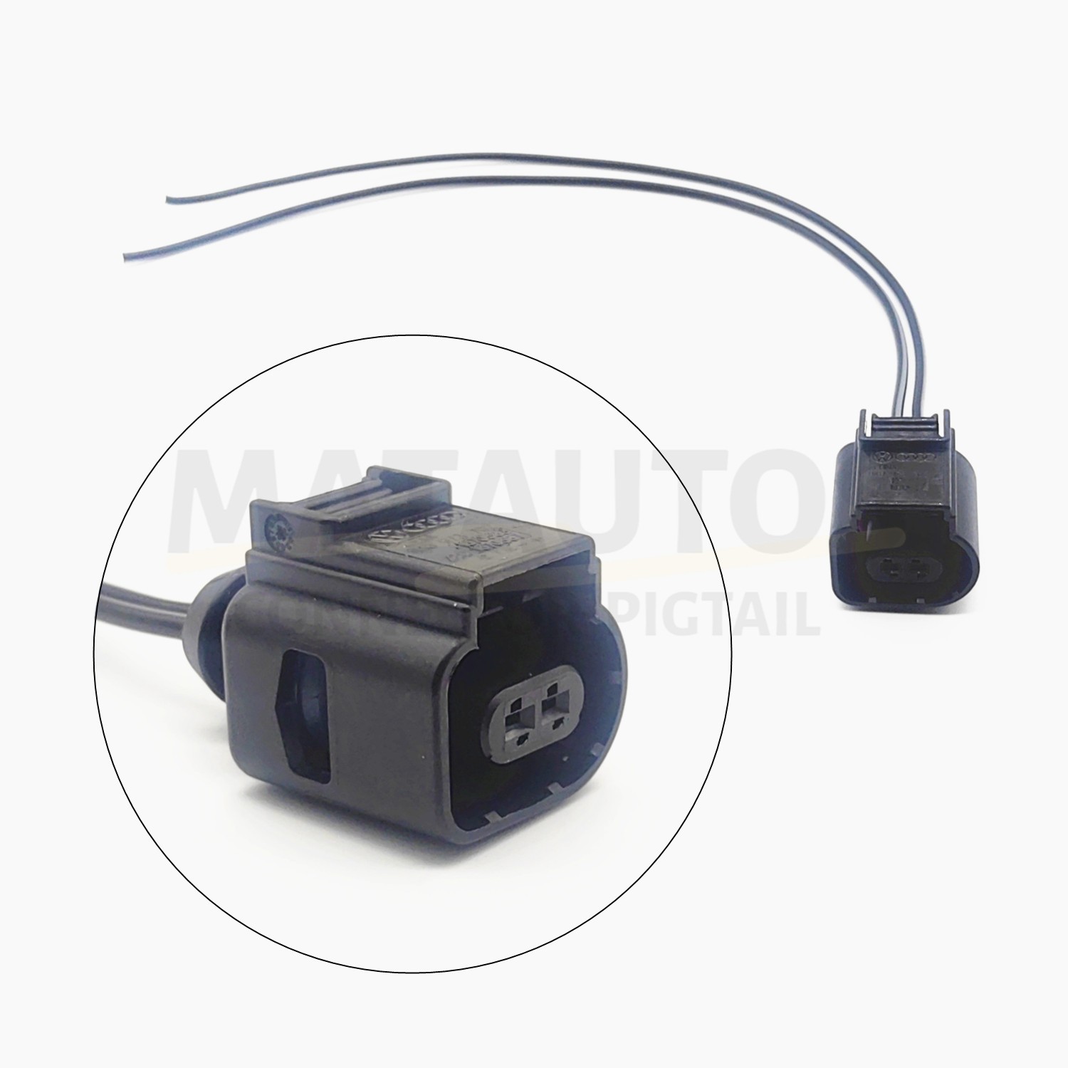 2 Wire Brake Fluid Level Sensor Connector Repair For Audi 2004-2011 VW 2001-2017