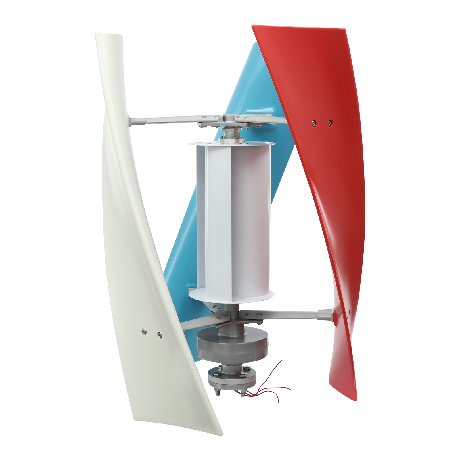 100W 24V Vertical Axis Wind Turbine Generator, Permanent Magnet Generator