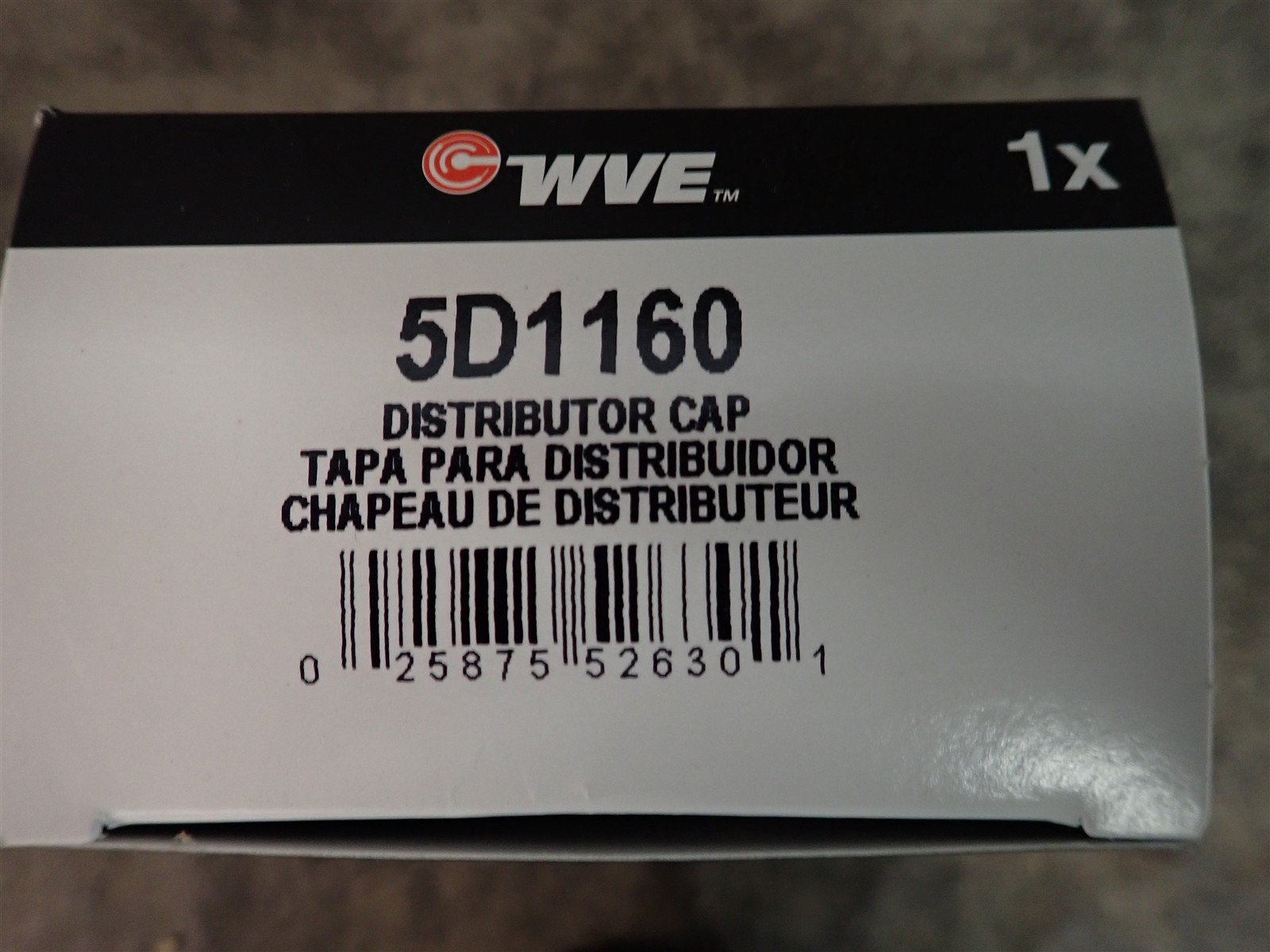 NEW WVE 5D1160 Distributor Cap (G216)