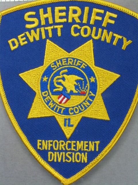 Illinois - DEWITT COUNTY SHERIFF ENFORCEMENT DIVISION Patch