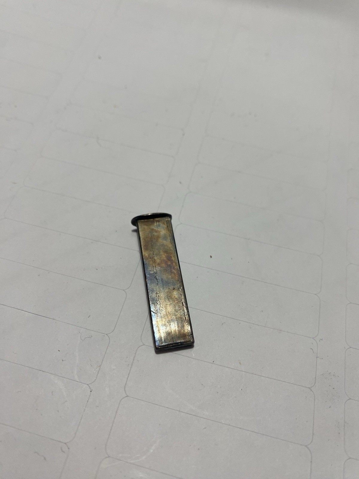 Thompson Center Renegade Muzzleloader Wedge, Case Hardened for strength.
