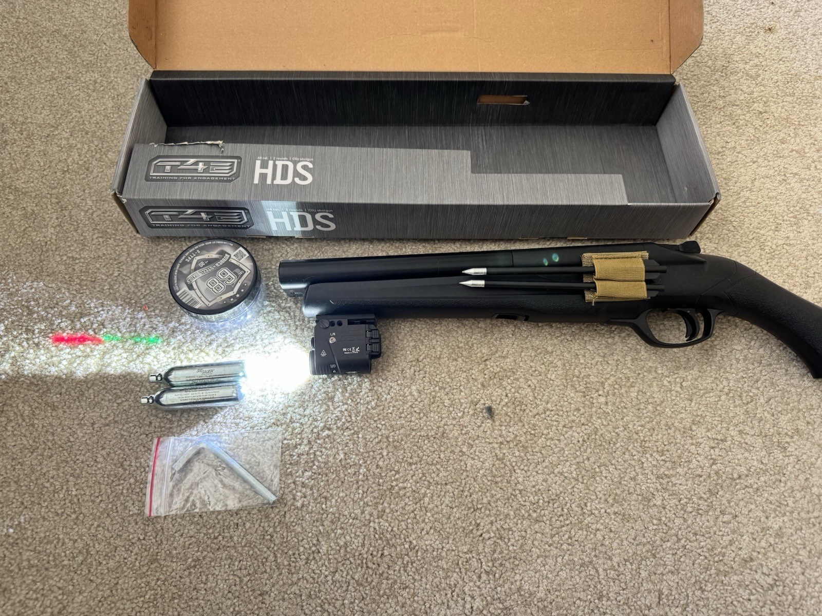T4E HDS Pump Action Mechanical Paintball Marker Black MPN 2292130