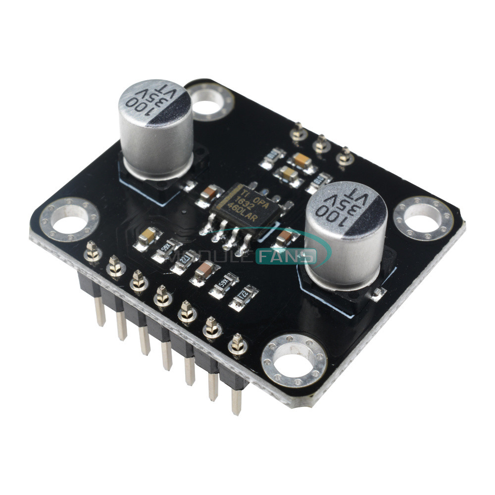 New Fully-Differential I/O Audio Operational Amplifier OPA1632 ADC Driver Board