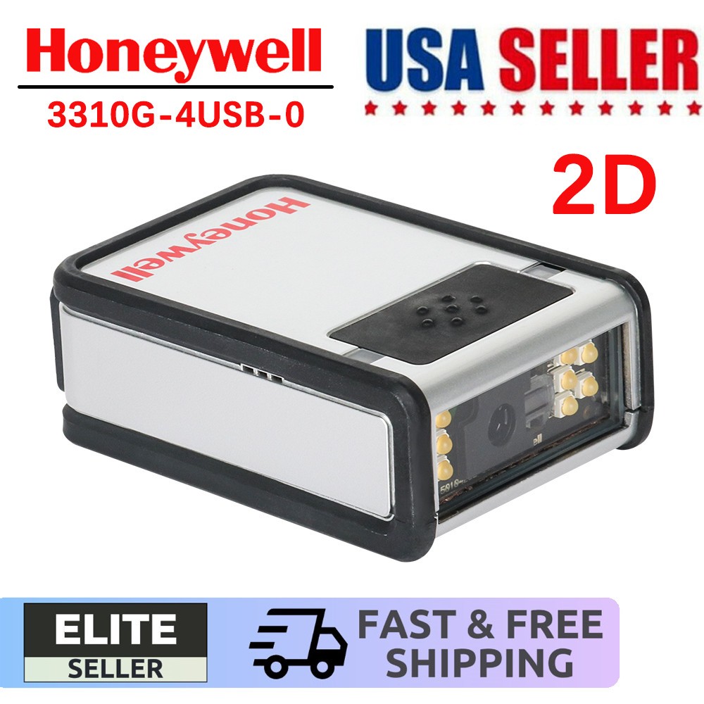 Honeywell Vuquest 3310G-4USB-0 1D 2D Handheld Barcode Scanner USB QR Code Reader