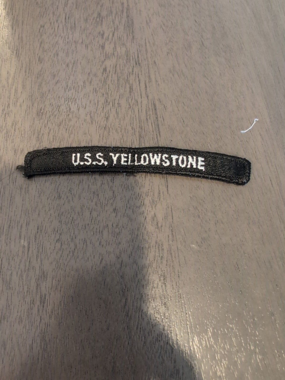 USS Yellowstone AD-41 Uniform Shoulder Patch - Rocker.