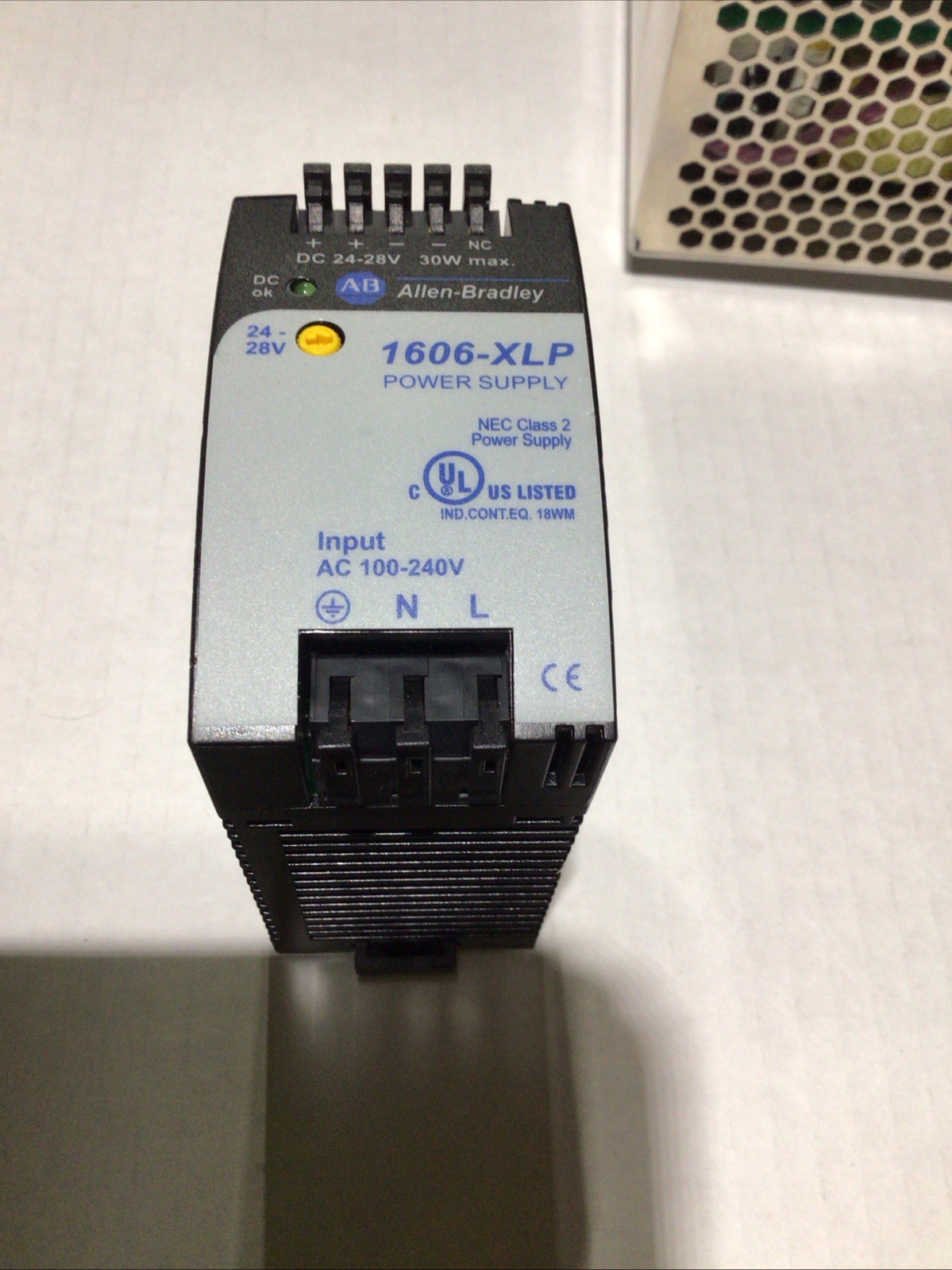 Allen-Bradley 1606-XLP30E Power Supply Unit 30W 24-28v Din Class 2 NEC UL