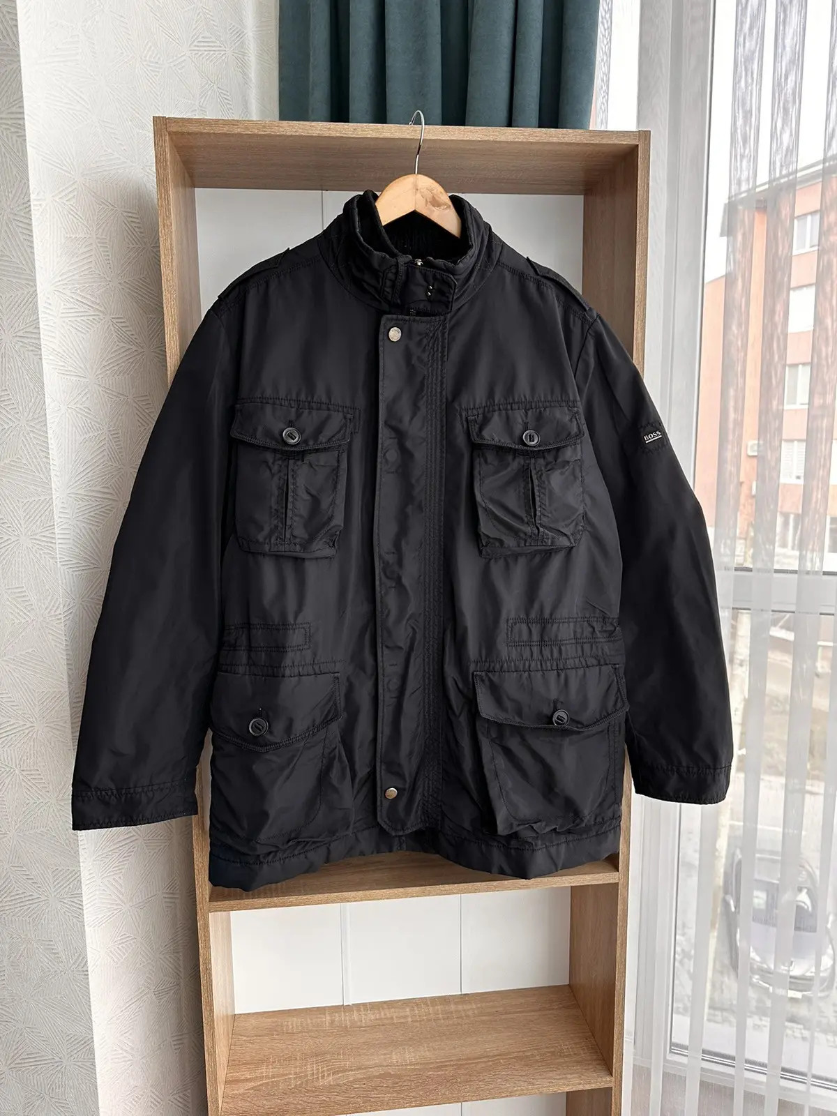 VTG Hugo Boss Multipocket Nylon Luxury Jacket