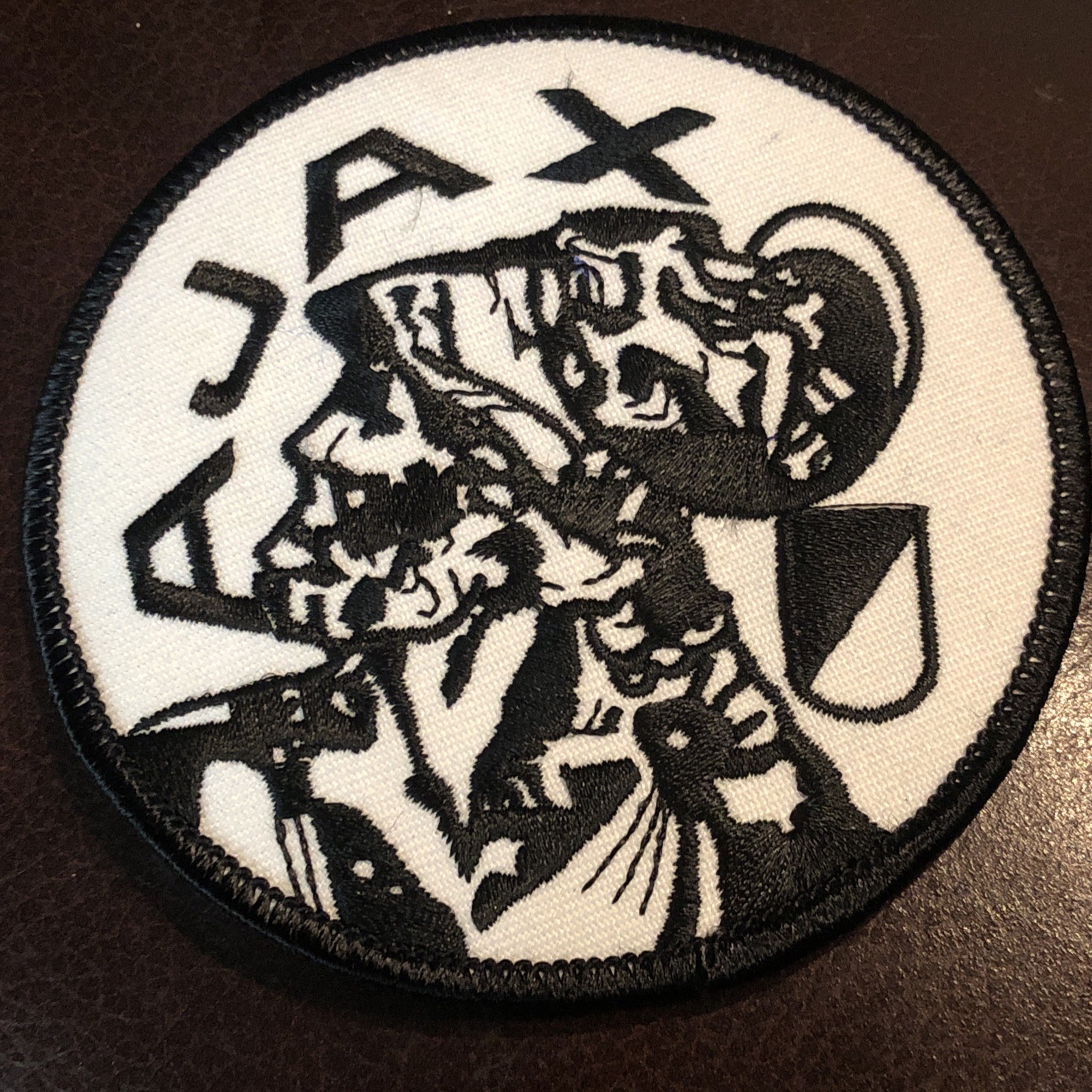 Amsterdam Logo Patch Aufnäher Aufbügler Emblem Logo Fußball Football Ajax 3.5”