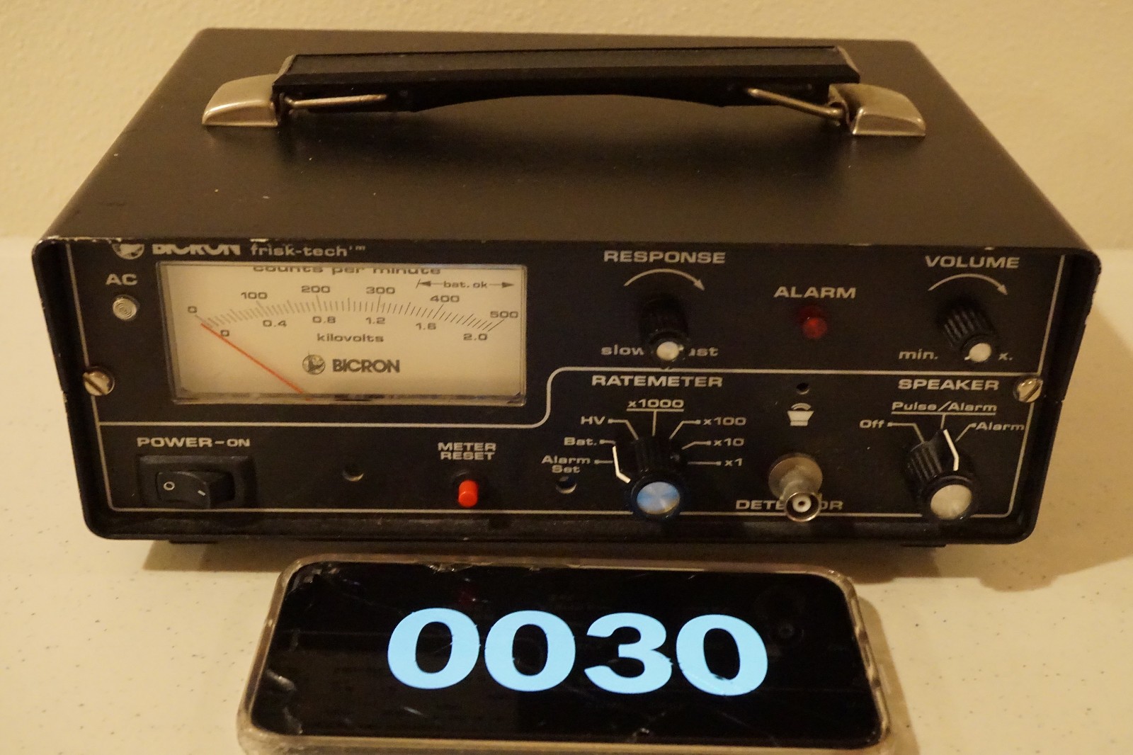 Bicron Frisktech Benchtop Radiation Meter 0030