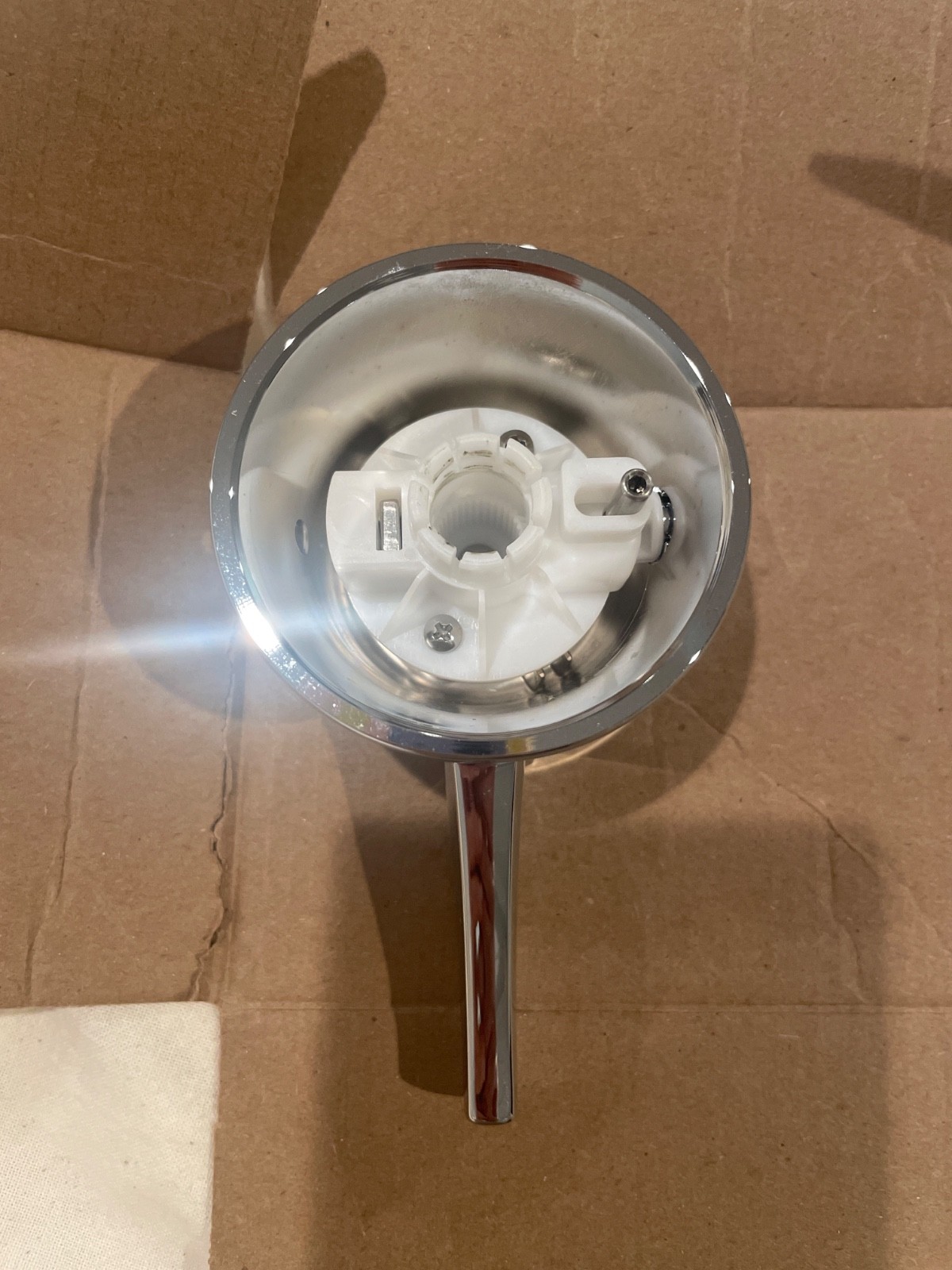 hansgrohe shower handle 88792000 silver chrome.