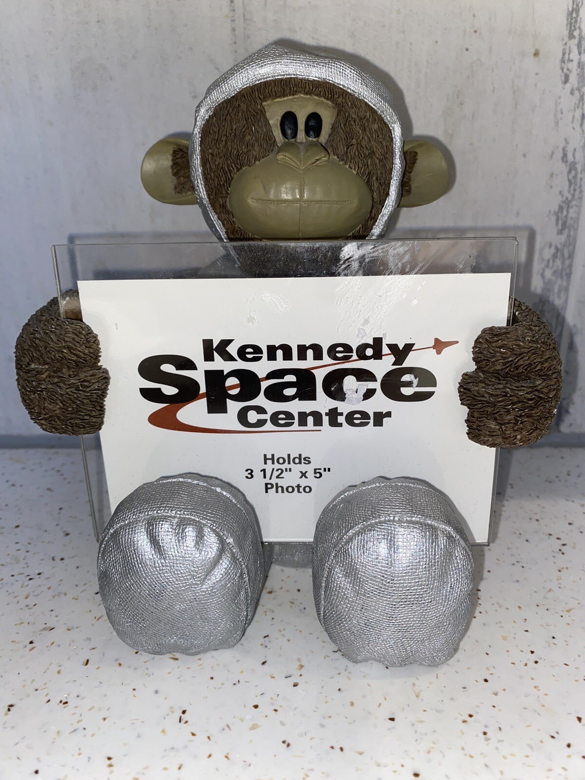 NASA Kennedy Space Center Private Ham Monkey Picture Frame Holder