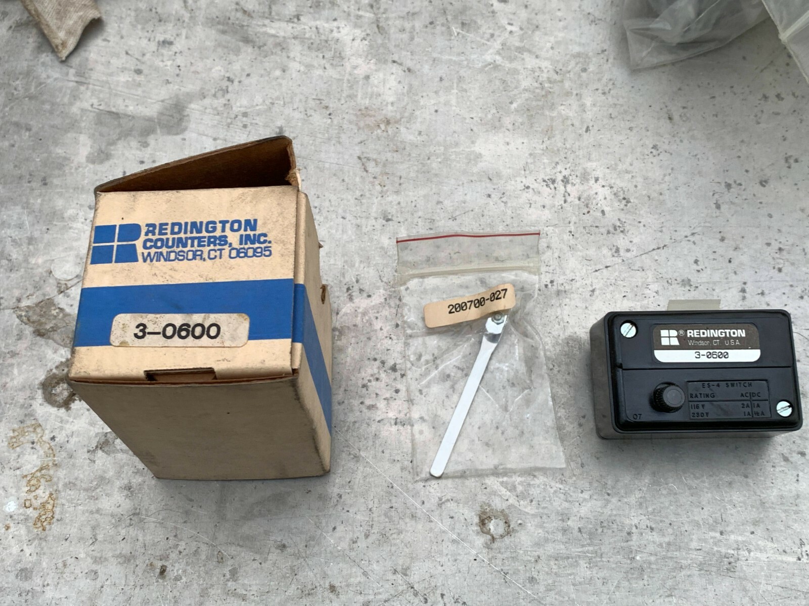 Redington Counter 1-2AMP 115/230V 50/60HZ P/N 3-0600