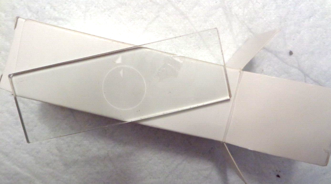 New 144 pcs. Single Cavity One Cavity Depression Blank Microscope Slides