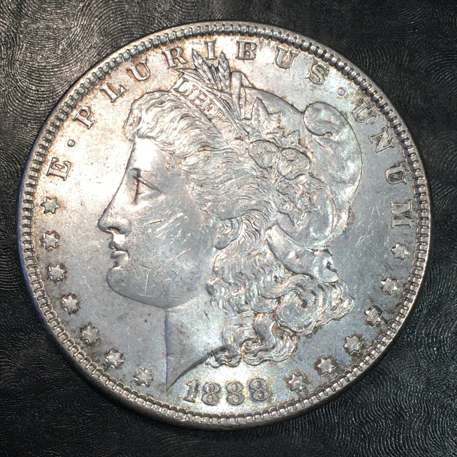 1888 Morgan Silver Dollar - High Quality Scans #P414