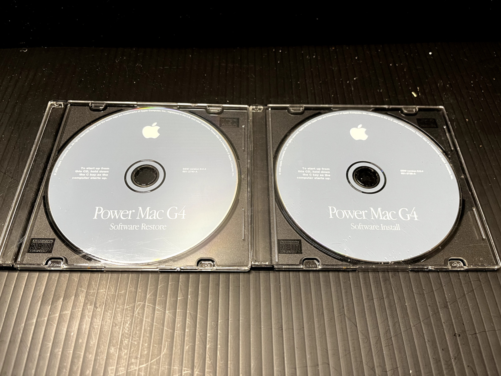 Apple Power Mac G4 Software Restore & Install CD Disks Version 9.0.4 CD Vintage