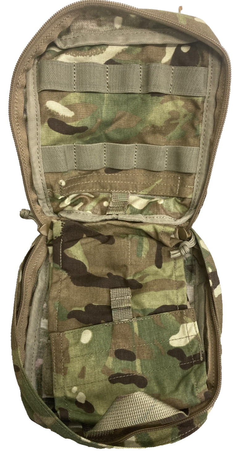 British Army Issue Virtus Medical Pouch MTP MOLLE Webbing Medic First Aid ifak