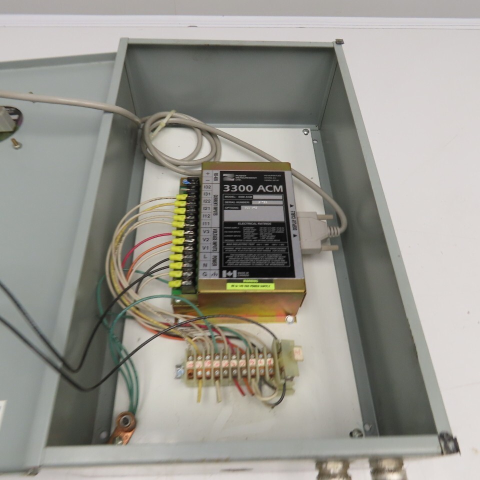 Power Measurement 3300 ACM Digital Power Meter Unit W/ Display & Type Enclosure