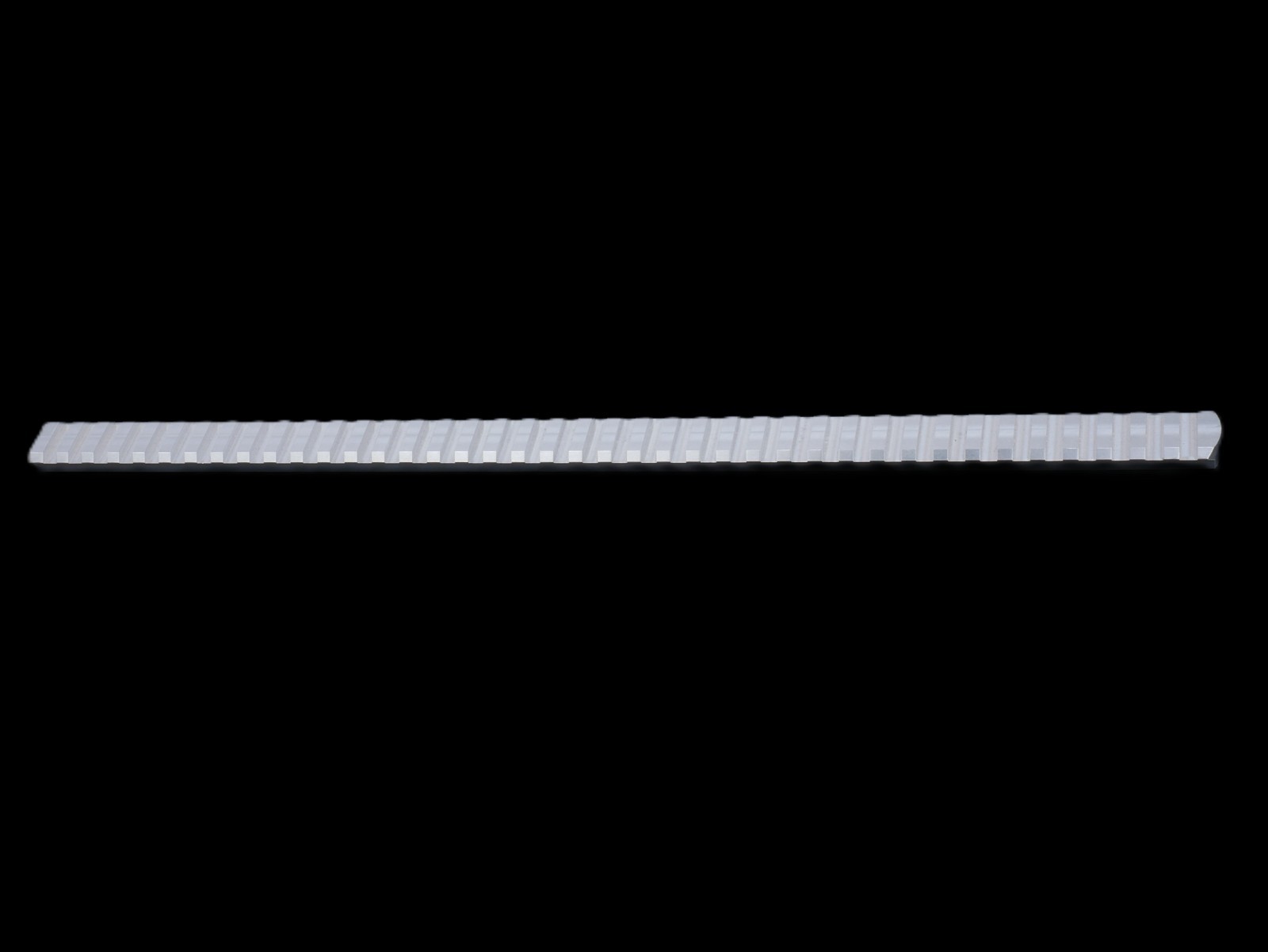 16" Unanodized Picatinny Rail Scope Mount - 7075 Aluminum