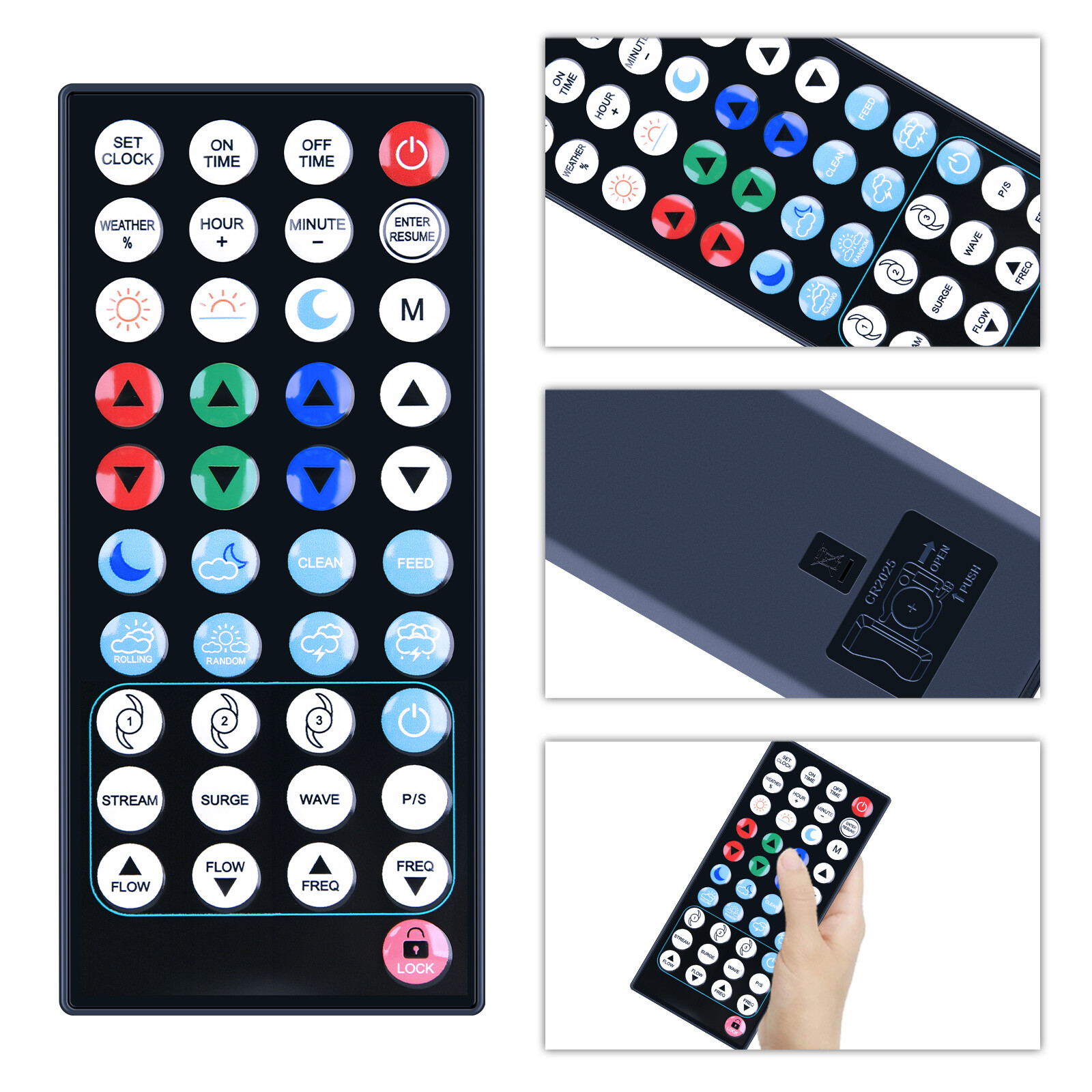 Replacement Remote Control For Orbit IC LOOP LED 3223