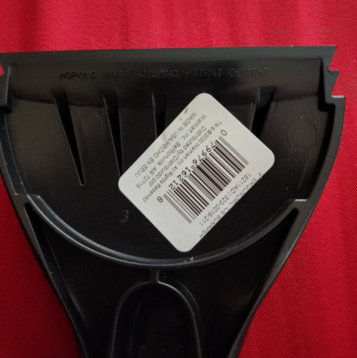 Hopkins Windshield Ice Scraper Tool w/Ice Chipper 9" Ergonomic Grip Black New