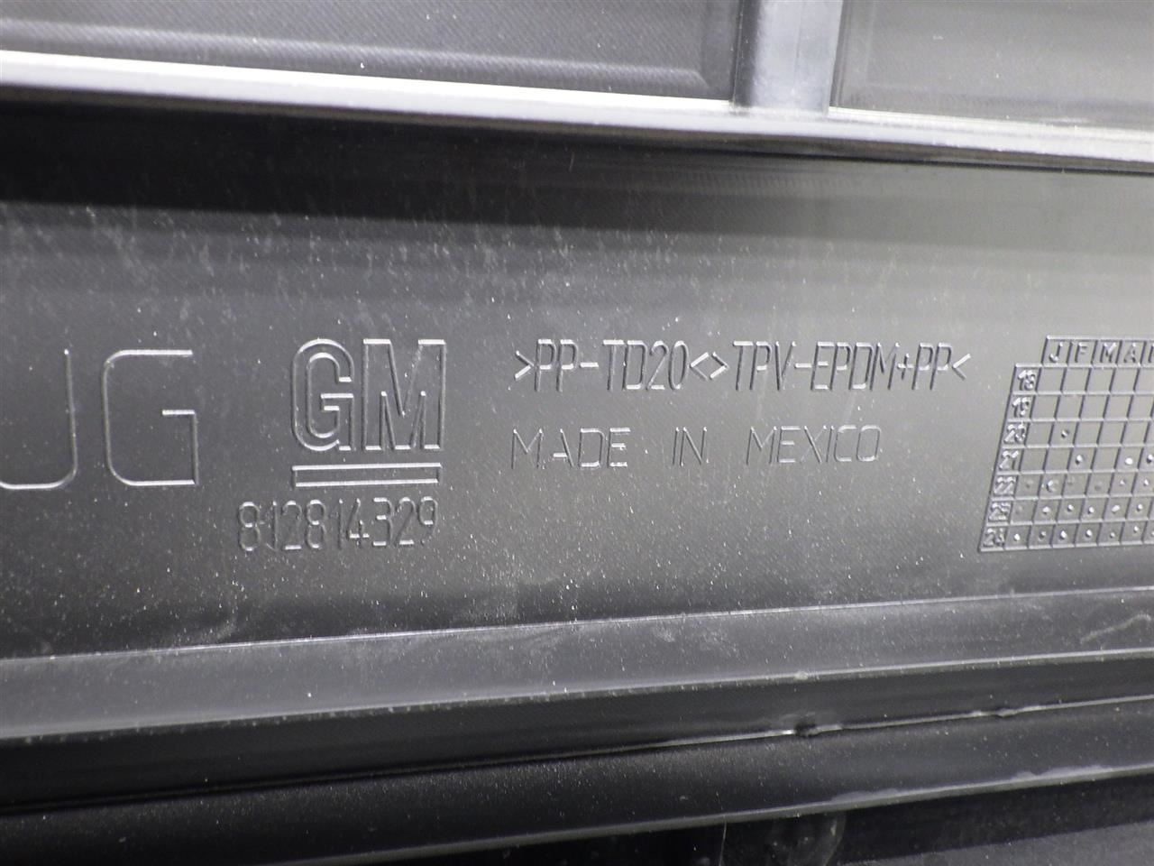 2024 Terrain Denali 1.5L Upper/Lower Air Shutter 1641147