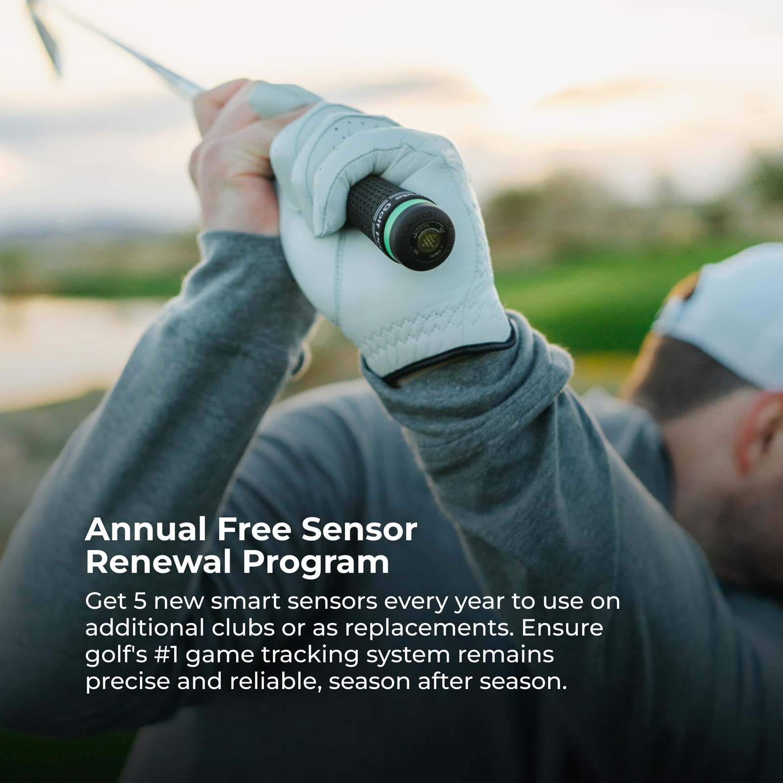 Arccos Smart Sensors: Automatic Golf Game Tracking System, A.I. Powered Caddie,