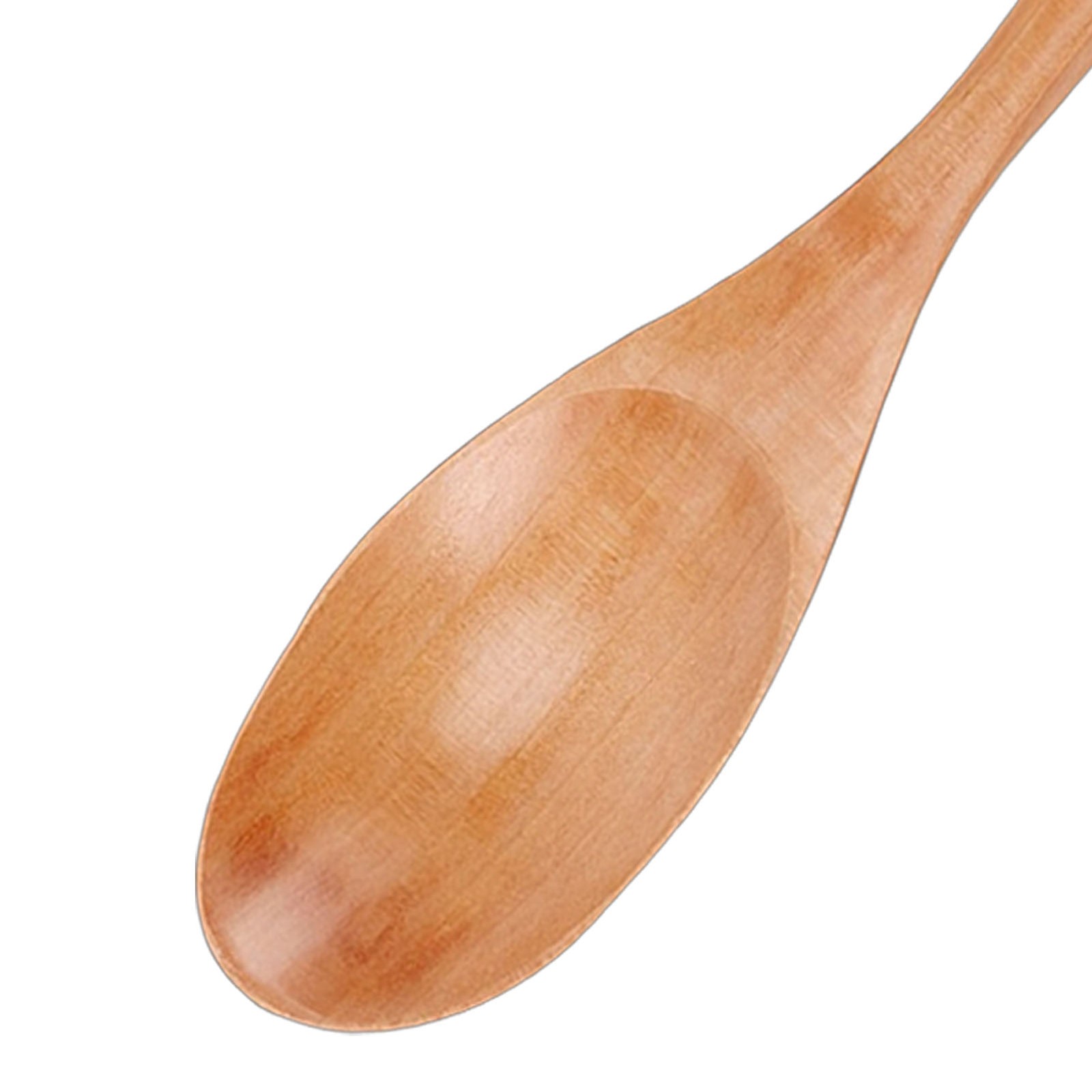 5 Wooden Honey Spoons Durable Serving Set For Kitchen Use