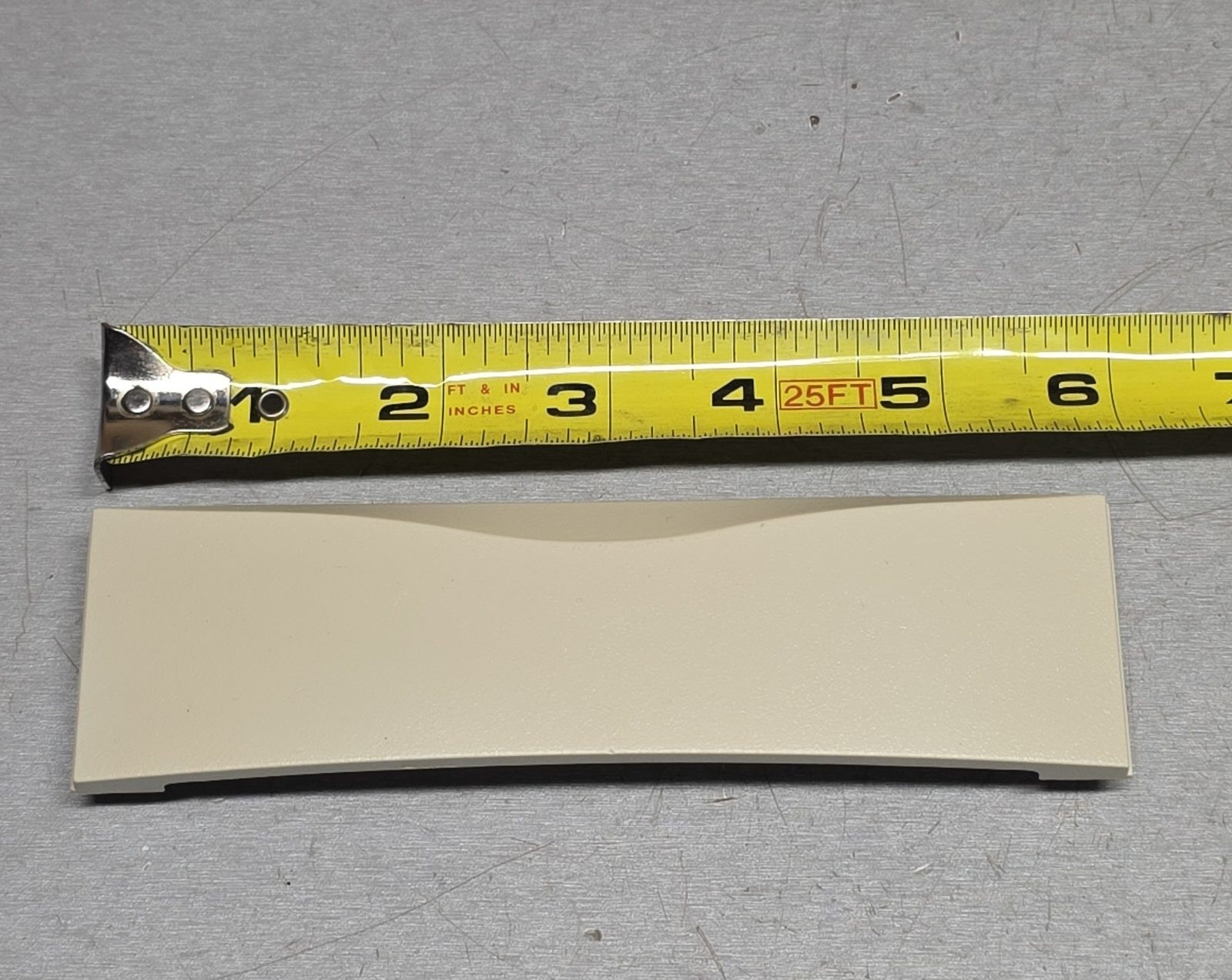 5.25" Beige Floppy Drive Bay Blank Cover Panel Vintage PC Case Filler Plate