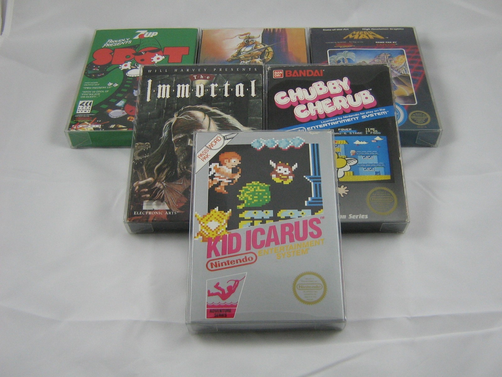 100 Custom NES Box Protectors Clear Plasitc Boxes Case for CIB Complete Sealed