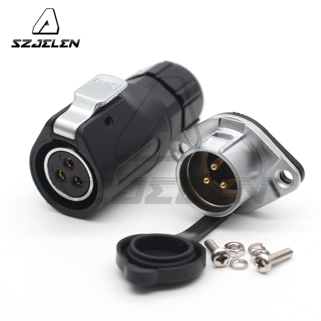 XHP20 3Pin Aviation Connector,Waterproof Plug Socket,LED Electrical Connector