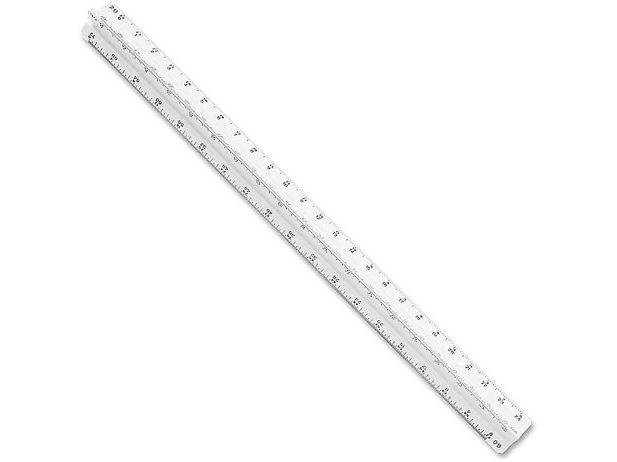 12-Inches Architect Triangular Scale (98719-31BK)