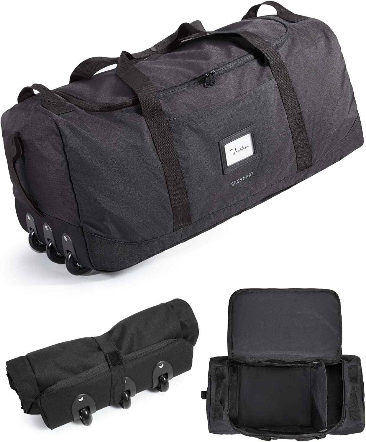 BAGSMART 83L Foldable Travel Bag, Large Duffle Bag for Travel, Duffel Luggage Ba