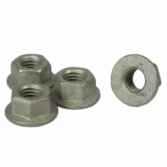 Hex Nuts - External Hex Drive Style Metal Fasteners, 4-Pack W520113-S440
