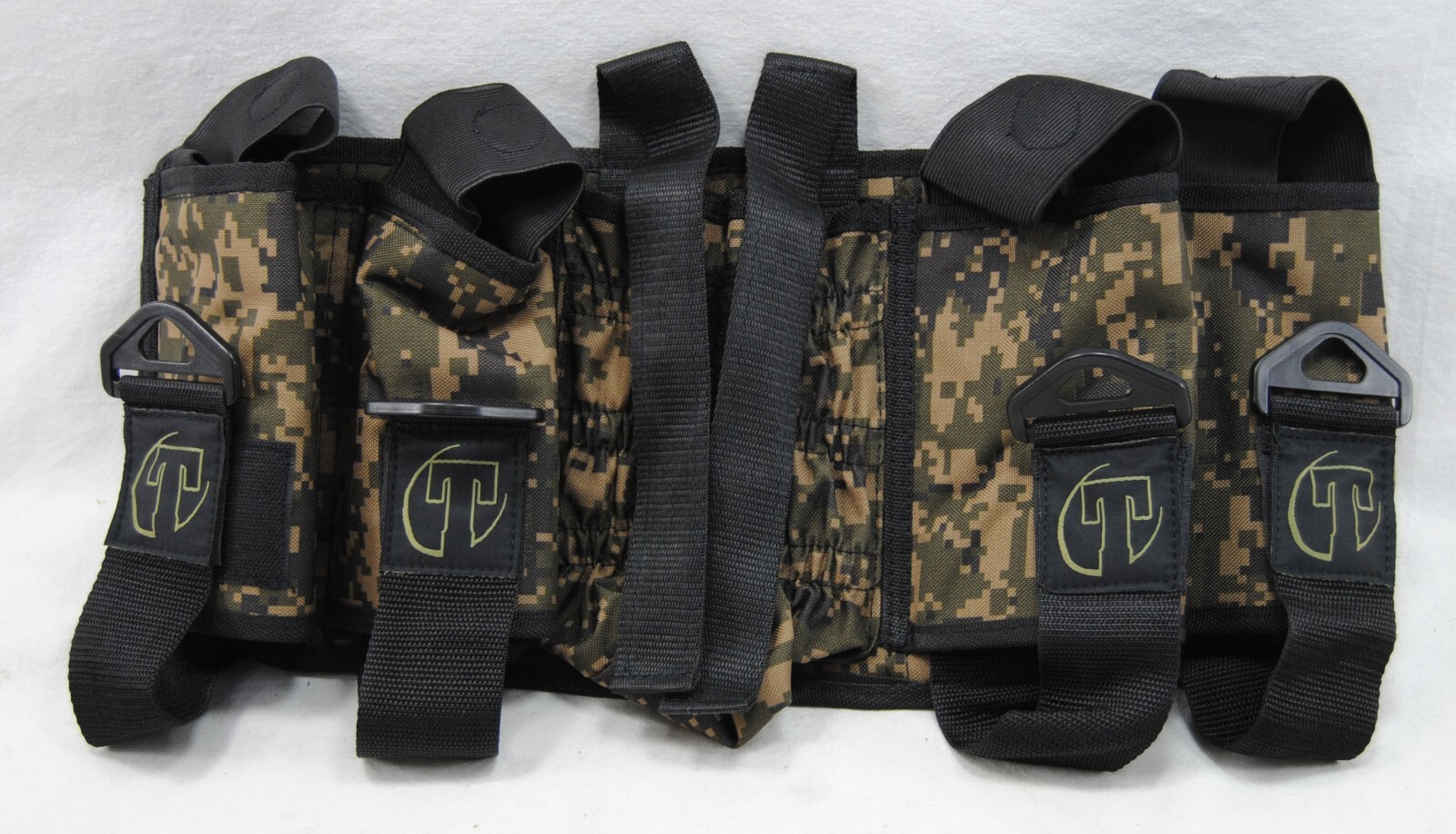 Tippmann Sport Series 4+1 Pod and Tank Harness Camo Paintball Pack with Belt