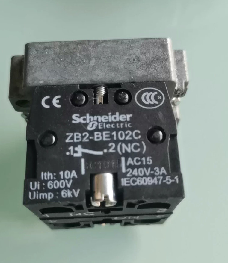 1PC NEW Schneider Contact base ZB2-BZ105C ZB2BZ105C 1NO1NC #YY