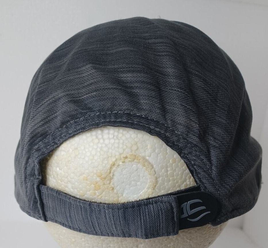 One Touch Seamless Outdoor cap Gray Lightweight NWT OSFA Hook and Loop