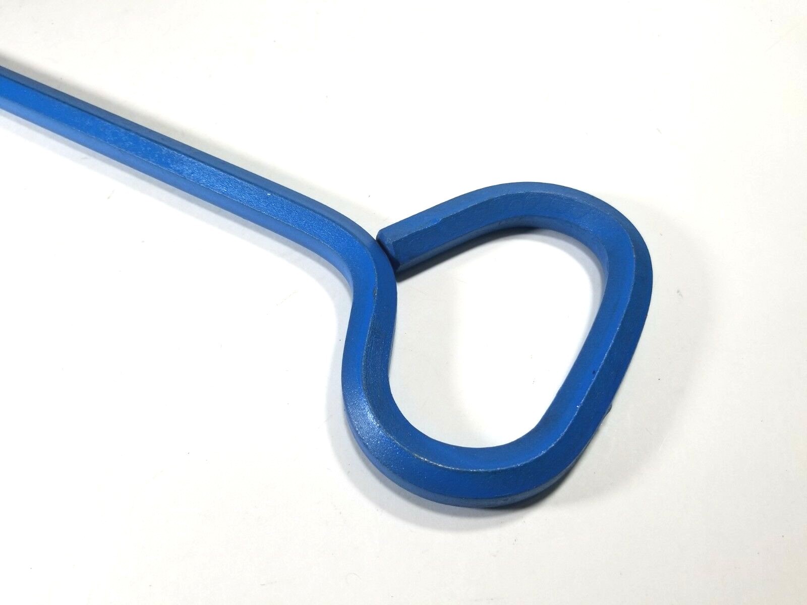 Manhole Cover Hook, 36" Solid Hex shape steel, Inline handle, Pointed tip, USA