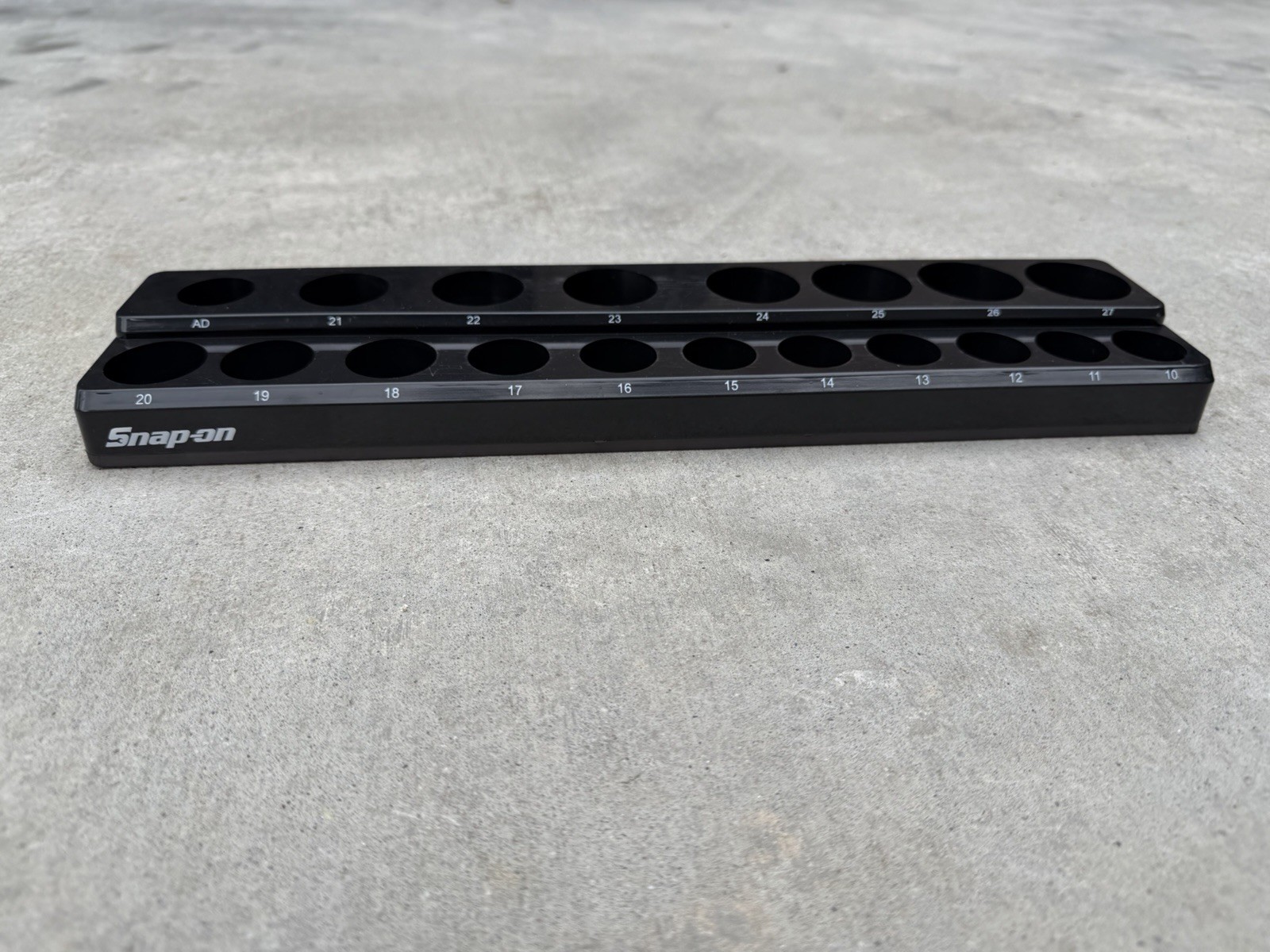 Snap On Tools METRIC Socket Tray Magnetic Organizer 1/2” Drive Snap-On