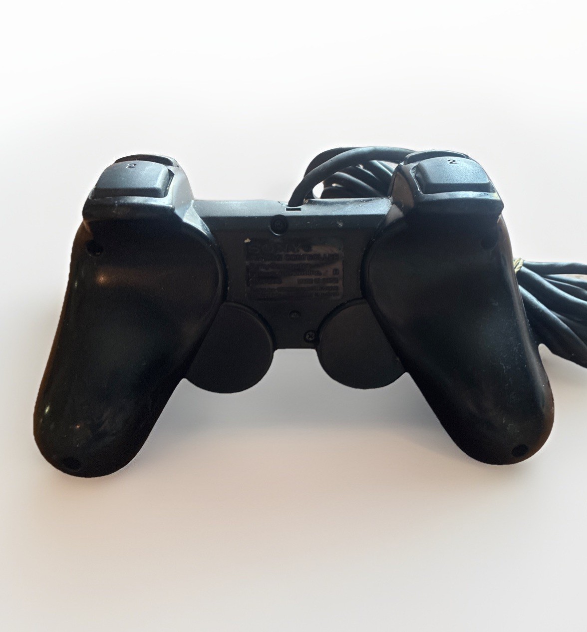 Sony PS2 BLACK Wired Controller OEM DualShock PlayStation 2 AUTHENTIC