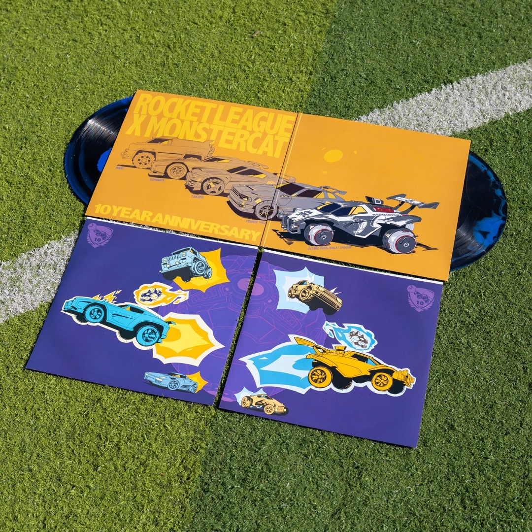 Rocket League x Monstercat: 10 Year Anniversary 2xLP