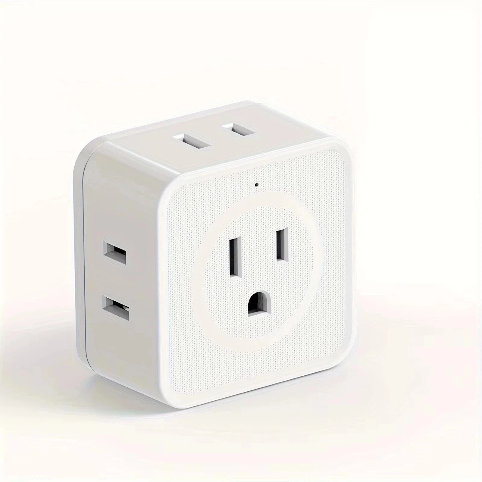 5 Way Multi Plug Outlet Extender, Wall Outlet Expander, Small Electrical Outlet