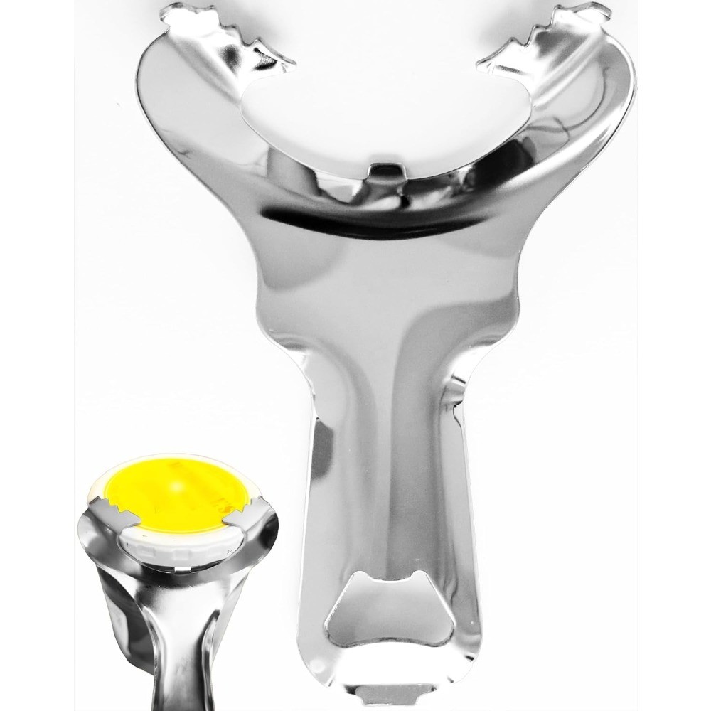 Mason Jar Opener Easy Grip Handheld Tool for Tight Lids No More Dents or Damage