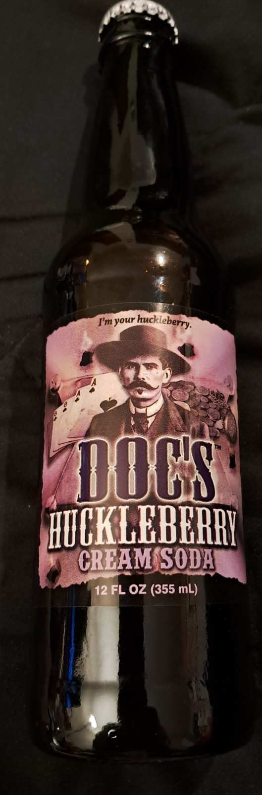 Doc's Huckleberry Cream Soda