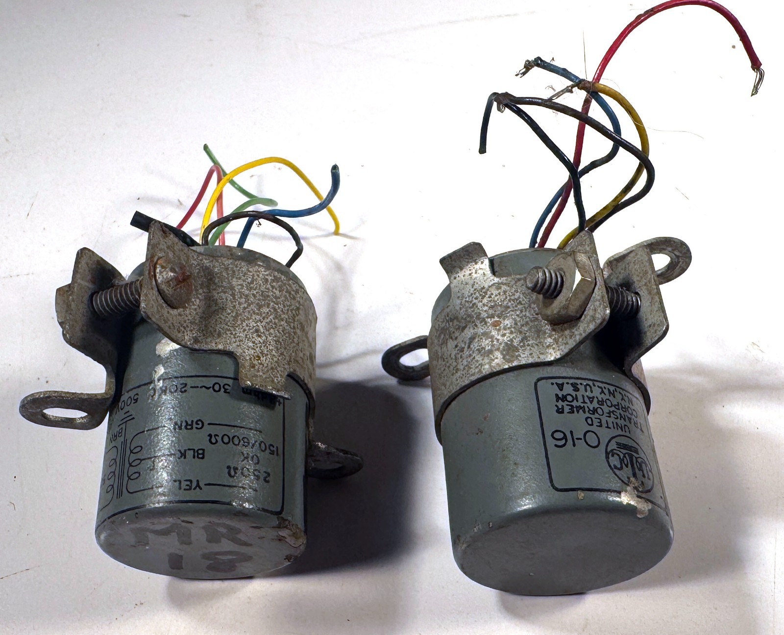 UTC O-16 Vintage Audio Transformers Pair Tube Preamp 600Ω to 50KΩ