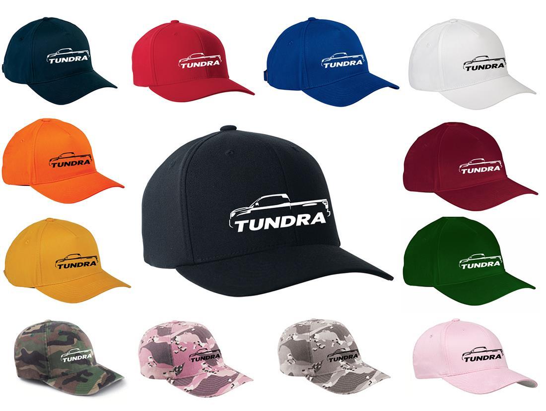 Toyota Tundra Pickup Truck Classic Color Outline Design Hat Cap NEW