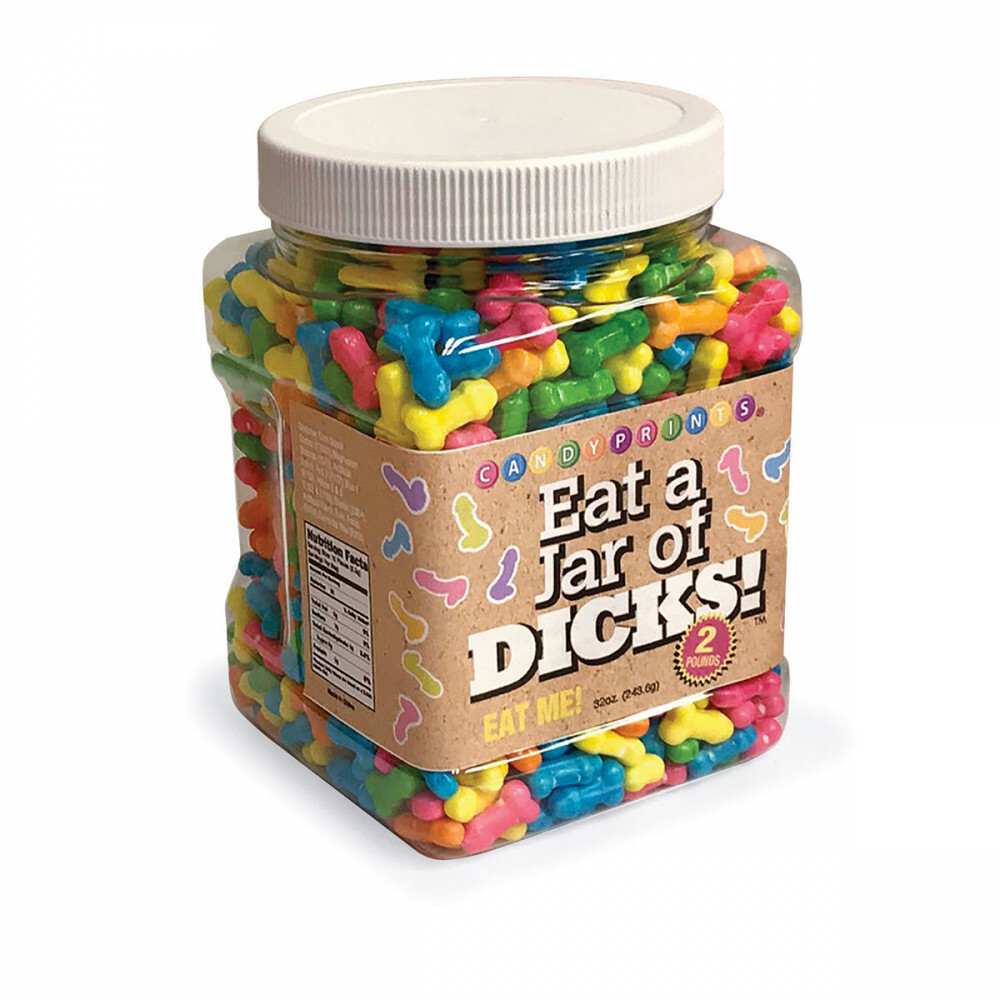 Eat A Jar Of Dicks - 2 Lb Jar by Little Genie - Priority Shipping Available