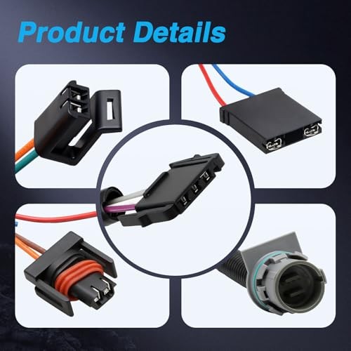 Transmission Internal Wire Harness with Temp Sensor Compatible with GM 4L80E