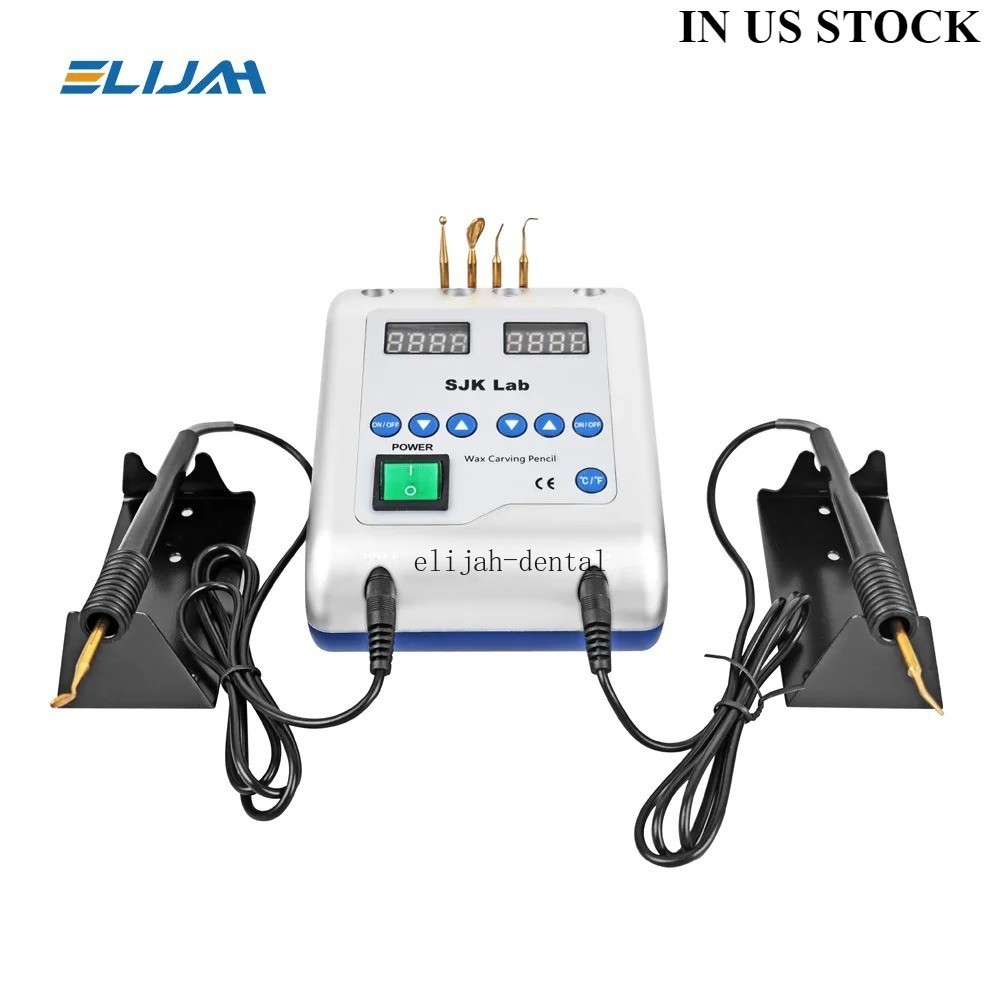 6 Tip Dental Lab Digital Electric Wax Waxer Carver Double Carving Pen/pencil New